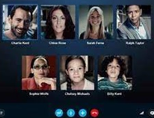 A Teams or Zoom or Google Meet Social Salon meeting