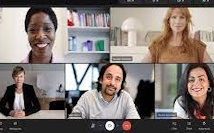 A Teams or Zoom or Google Meet Social Salon meeting